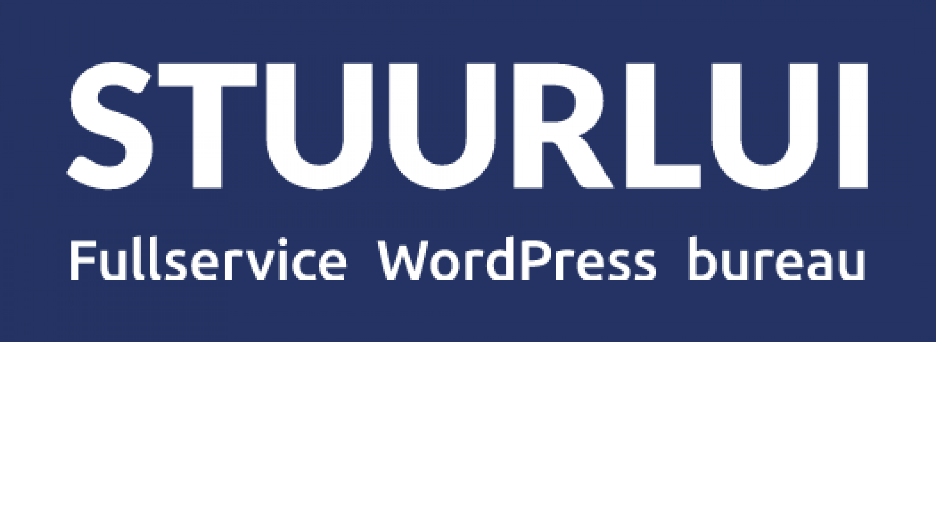 Logo Stuurlui Fullservice Wordpress bureau